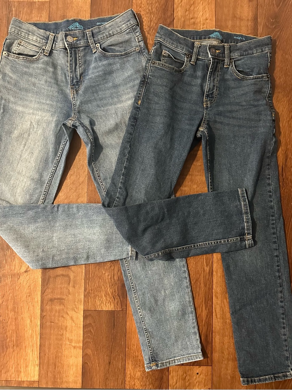 Thereabouts Boys Slim Fit Jeans - Light Wash and Dark Wash